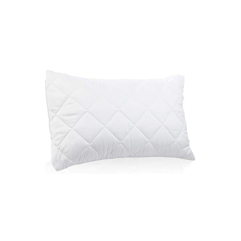 Pair of Super King Size 3 Foot Long Quilted Pillow