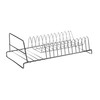 Premier Housewares 12 Plate Dish Drainer - Chrome
