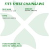 BYANE Carbide Chainsaw Chain 20 Inch, .325 Pitch, 058" Gauge,