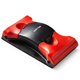 Dekton Hand Sanding Block-Clamping Mechanism To Securely Hold Sanding Paper In Place| Bonded Foam Pad Underside| Lightweight And Easy To Use| Durable Construction For Sanding Wood, Metal, And Plastic