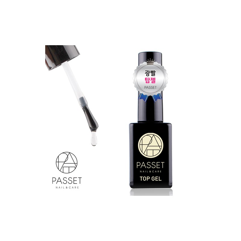Facet Glowing Top Gel 10ml / 파셋 광빨 탑젤 10ml