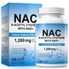 NAC 1200mg Capsules with NAD+ 50mg – High Strength N-Acetyl