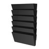 Storex Legal-Size Wall Pocket – Snap & Stack Plastic File
