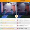 Solar Barn Lights Indoor Outdoor Shed Light Solar Powered with