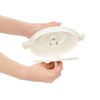 Squirrel Salad Spinner Vegetable Colander Dark Gray 2.3L Liberalista Made