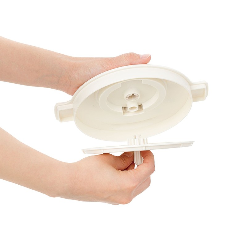 Squirrel Salad Spinner Vegetable Colander Dark Gray 2.3L Liberalista Made