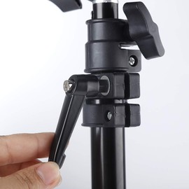 Rybtd Set of 4 Adjustable Clamping Lever Handles, Stainless Steel, M6 Internal Thread, Tension Lever, Black, Machine Handles with Angle Screwdriver for Welding Machines, Pressure Equipment