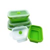 Skyzhura Collapsible Food Storage Containers (green)