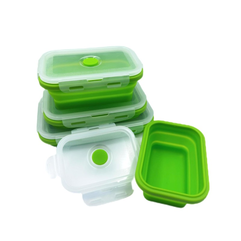 Skyzhura Collapsible Food Storage Containers (green)