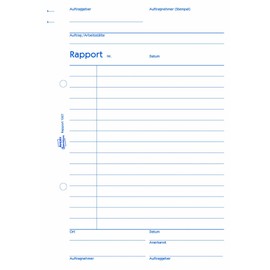 AVERY Zweckform Rapport Rapport A5 100Blatt