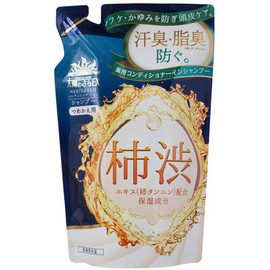 Sun Wish Persimmon Juice EX Shampoo - 400 ml - Refill (Green Tea Set)