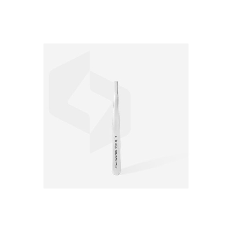 STALEKS PRO Tweezers for thick or sparse eyebrows. Precise, safe