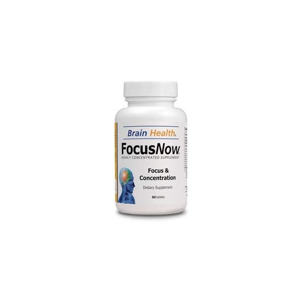 Focus Now - 100% Natural Dietary Supplement - Supports a