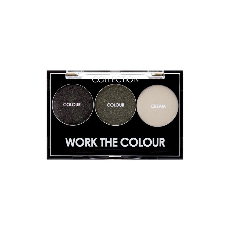 Collection Work The Colour Trio Eyeshadow Thunder storm 3g