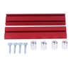 Woodworking Planing Stop Bench Dog Positioning Clamp Tool Set Kit