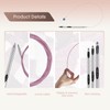 Tunisian Crochet Hooks Set Aluminum Metal Interchangeable Crochet Hook with