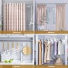 Ausemku Shower Curtain Rod 26-76 Inch Adjustable - 0.85 Inch
