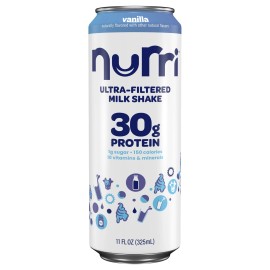 Nurri 30G Protein Shake, Vanilla, 11 Fl Oz, 12-Pack