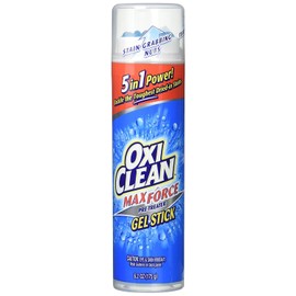 OxiClean Max Force Gel Stain Remover Stick, 6.2 Ounce (Pack of 2)
