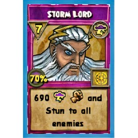Wizard101 Storm School Collectible Trading Cards (45 Total Cards in this deck)