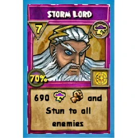 Wizard101 Storm School Collectible Trading Cards (45 Total Cards in this deck)