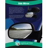 PM Auto Right Passenger Side Mirror, Power Non-Heated Paintable Manual