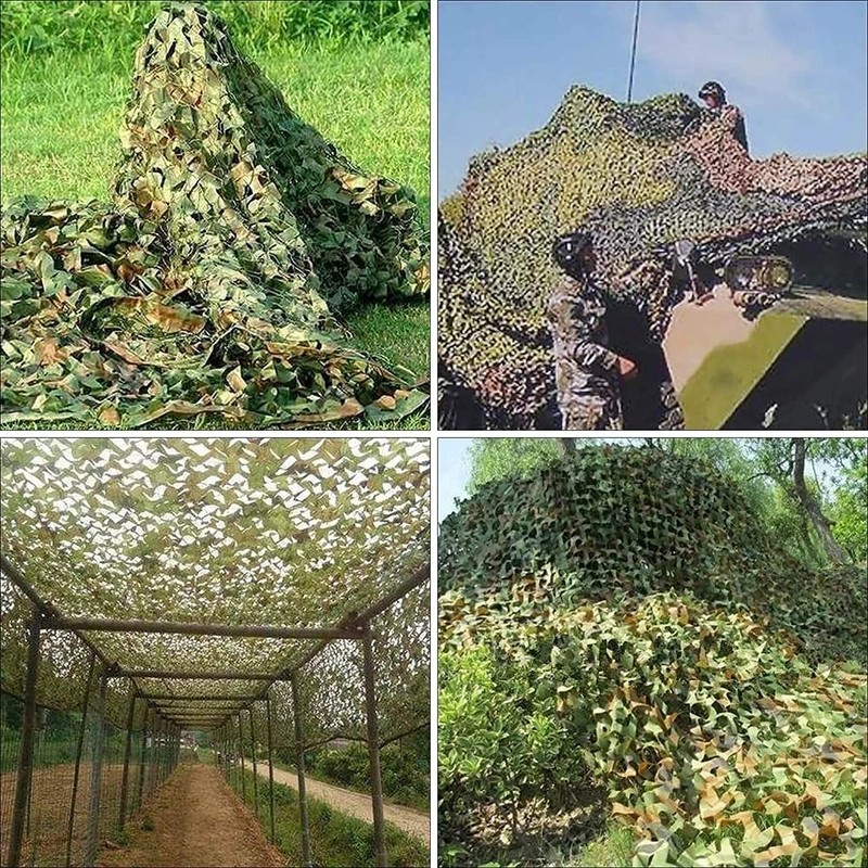 Gassnake Forest Landscapes Camouflage Net Camouflage Net Hunting Outdoor, multicolour