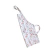 Waterproof Kids Apron Pattern Options (White & Light Red Floral