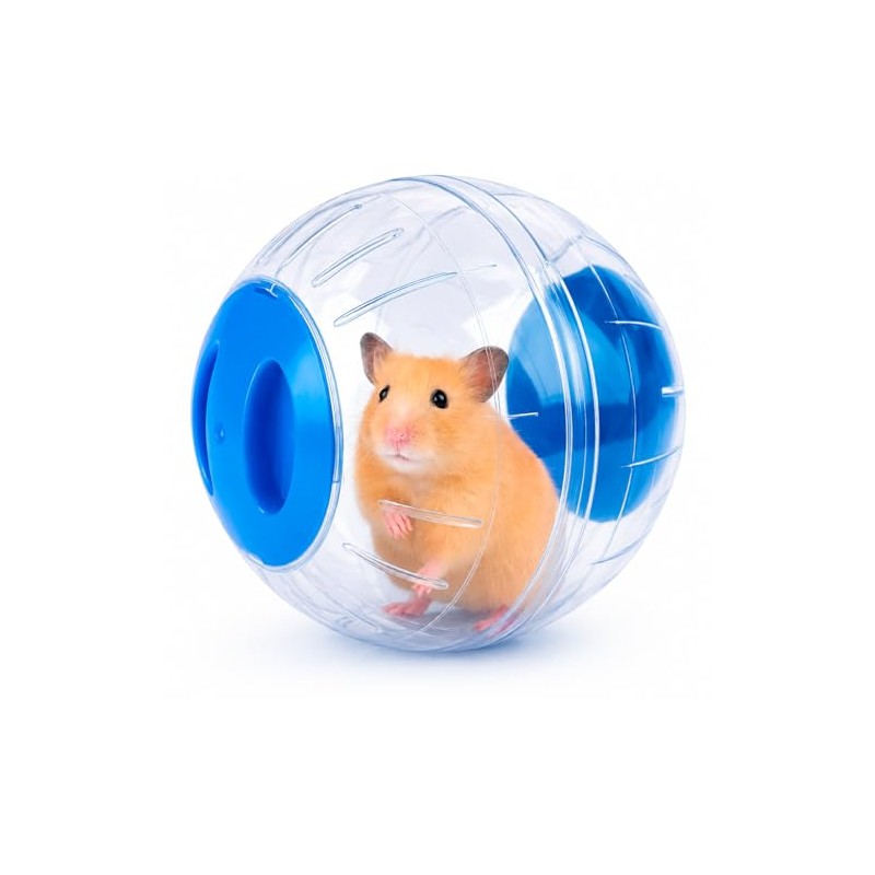 SEAFON Esfera para Hamster De 12 cm, Plástico Resistente a