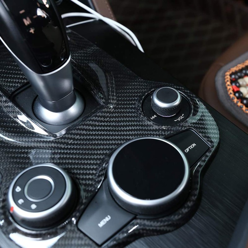 YUECHI Real Carbon Fiber for Alfa Romeo Giulia Stelvio 2017