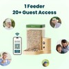 Birdfy Feeder with Camera for Outdoors Birdwatching, Smart Bird Feeder