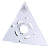 Precision machined 3/8" thick baseplate with bushing recess for Dewalt