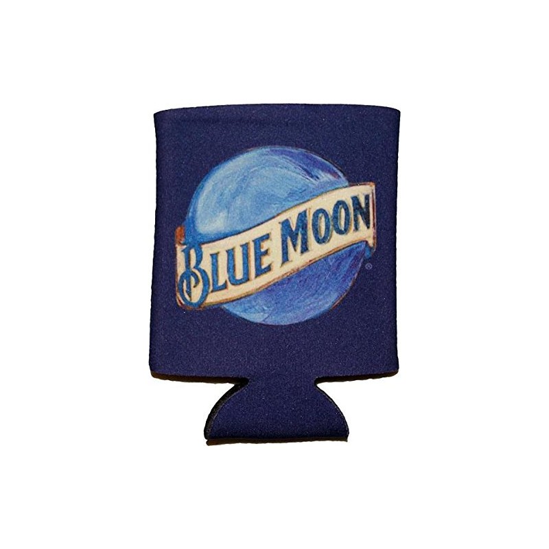 Blue Moon 12oz Beer Can Cooler Holder Kaddy Coolie Huggie
