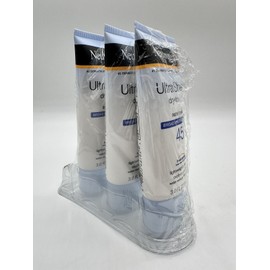 Neutrogena Ultra Sheer Dry-Touch SPF 45 Sunscreen Lotion 3Oz (3 Pack) EXP 08/22