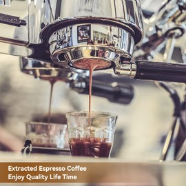 51mm Portafilter Filter Basket, 1-Cup Reusable Stainless Steel Coffee Filters Espresso Machine Accessories Portafilter Basket Replacement