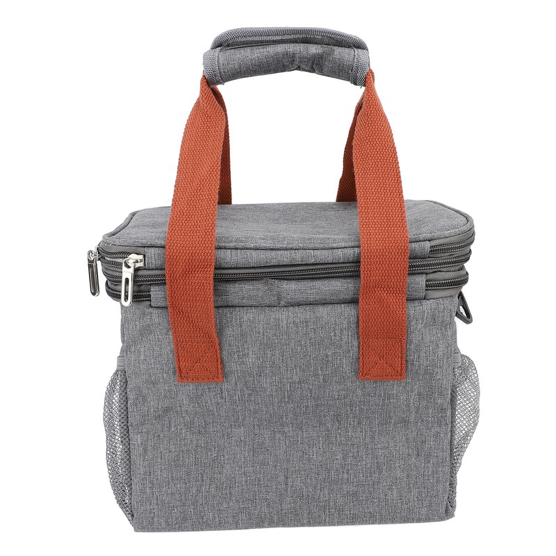 Insulated Lunch Bag 2 Layer Leakproof 14L Large Capacity Handheld