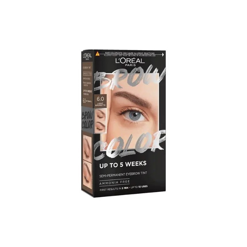 L'Oréal Paris Brow Color, 5.0 Brunette - Bruin haar met