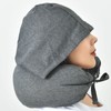 Hoodie Travel Pillow Hooded Neck Pillow Adjustable Ergonomic Travel Neck