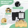 Brass Solenoid Valve G1/2 Inch 230 V AC 0-10 Bar