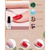 12 Colors Nail Stamping Polish Gels+5Pcs Stamp Print Templates+1 Peel