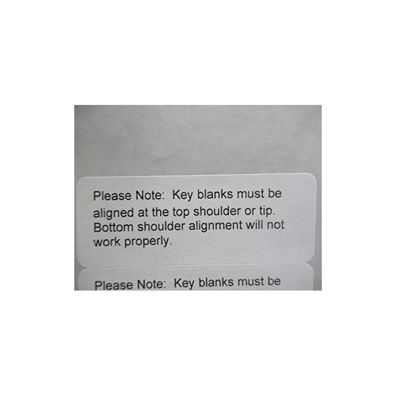 Neuter Bow Do Not Duplicate KW1 5 pin Key Blanks