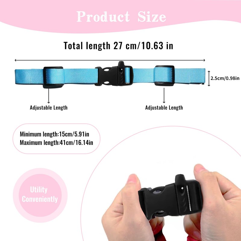 Ikerall Sternum Straps For Backpacks 1-pack,Adjustable Chest Strap with Emergency