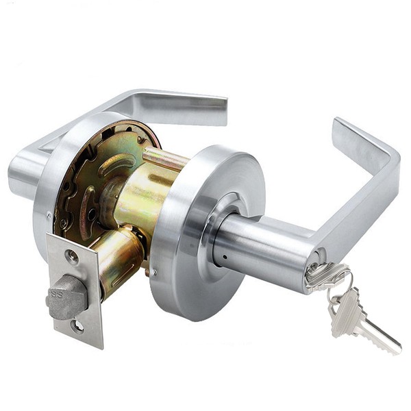 HISAFE 70mm Latch Commercial Door Handle Heavy Duty Grade 2