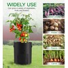 Moyios 6-Pack 15 Gallon Potato Grow Bags – Durable Nonwoven