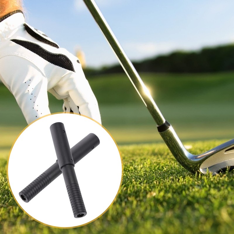 Sosoport 2Pcs Universal Golf Shaft Extensions High Strength Universal Golf