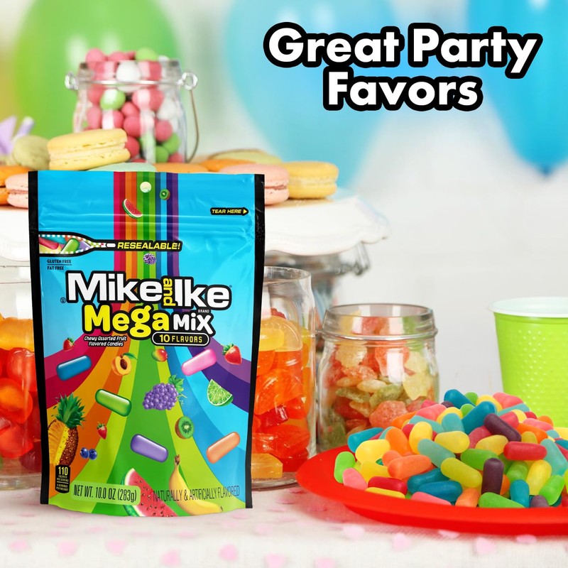 Mike and Ike Mega Mix Candy, 2 Pack of Movie