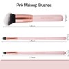 Real Perfection Makeup Brush Set 16 Pcs with 1 Eyebrow