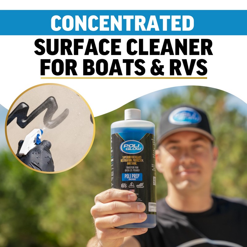 Poli Glow Poli Prep Concentrated RV & Boat Surface Cleaner