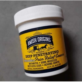 Amish Origins Deep Penetrating Crema De Alivio Para El Dolor