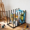 Metal Art Drying Rack Heavy-Duty Paint Display Stand Adjustable Multi-Tier